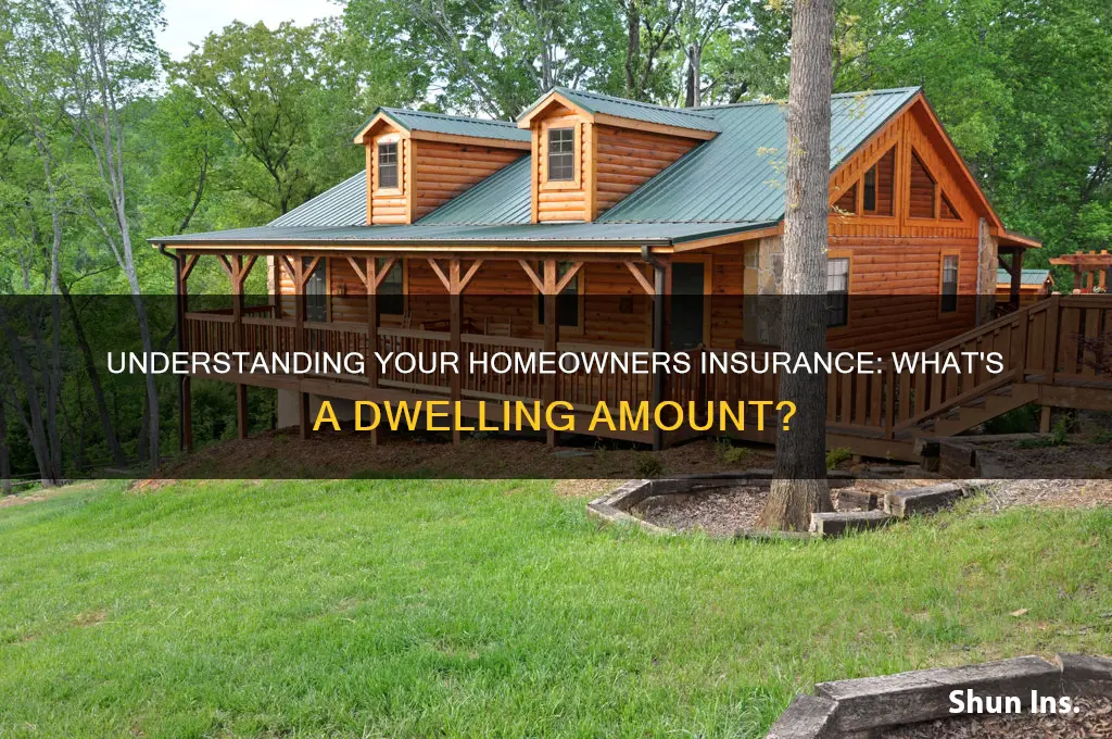 what is dwelling amount for homeowners insurance