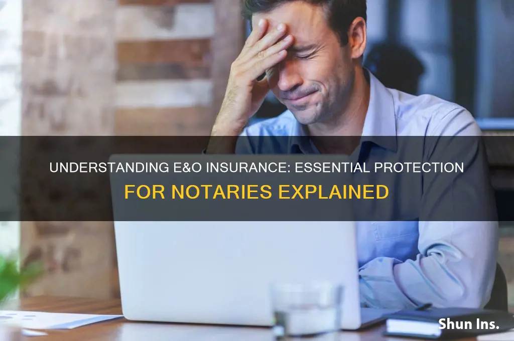 what is e&o insurance for notaries
