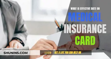 Understanding Your Medical Insurance Card's Effective Date