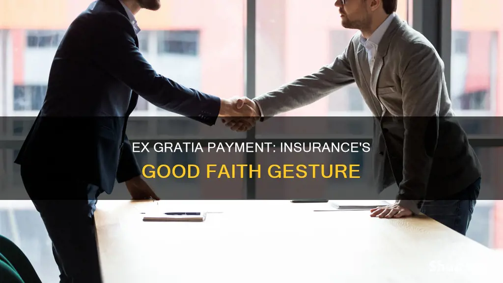 what is ex gratia payment in insurance