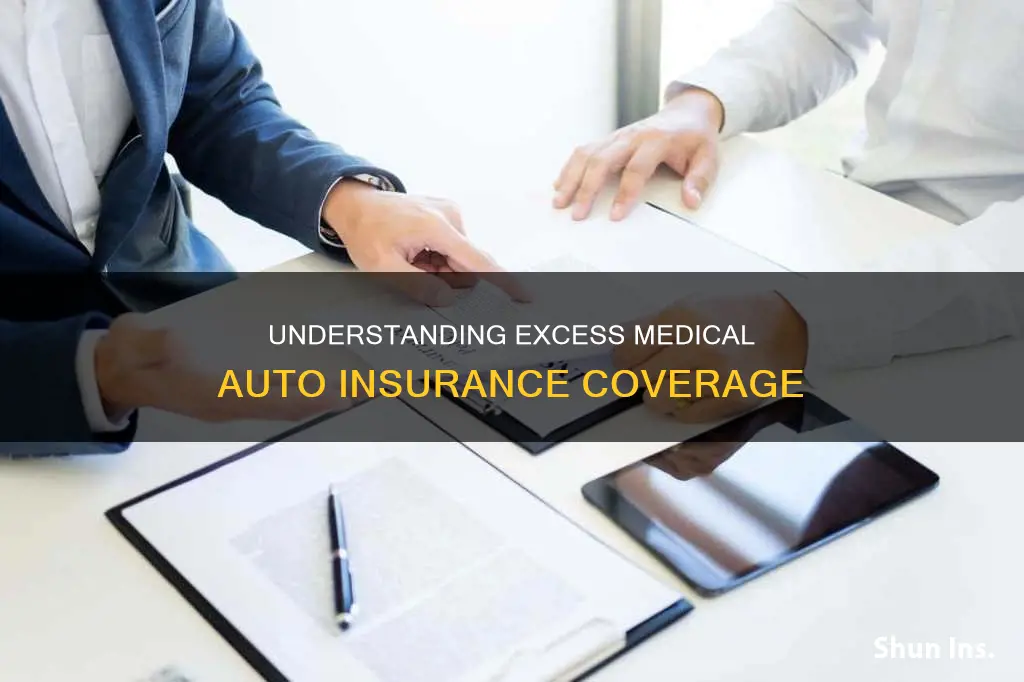 what is excess medical auto insurance