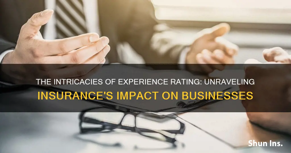 what is experience rating in insurance terms