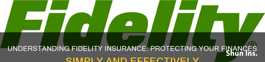 what is fidelity insurance in simple terms