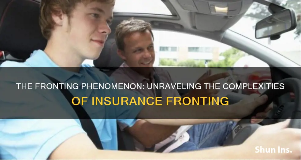 what is fronting in insurance terms