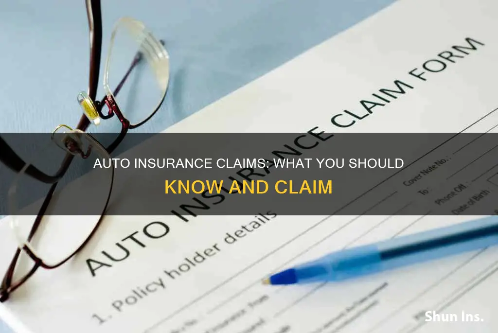 what is good to claim on auto insurance