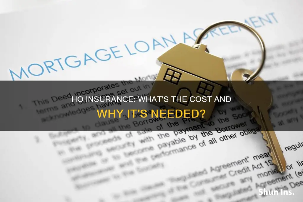 what is h o insurance payment for mortgages