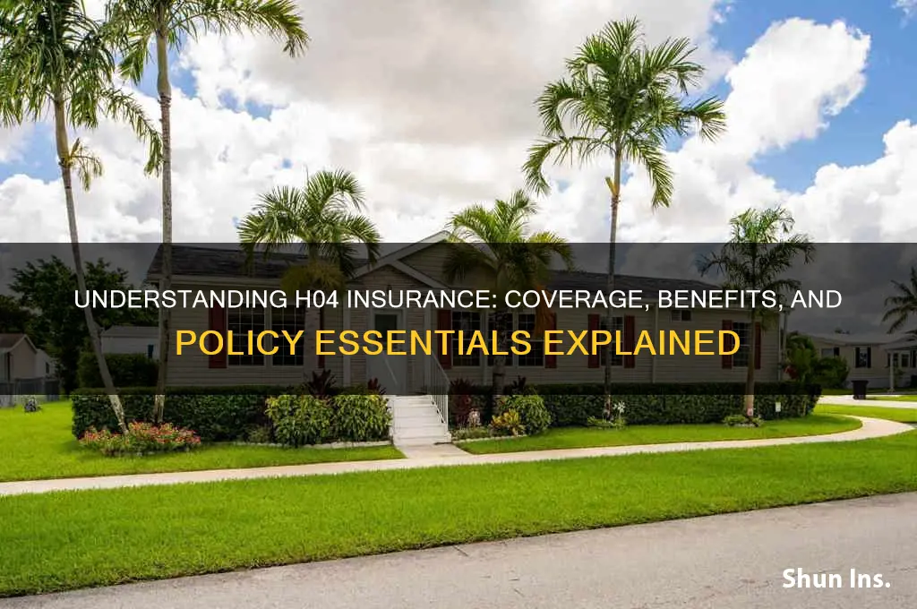 what is h04 insurance