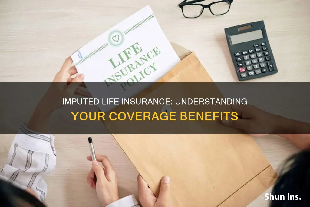 what is imputed life insurance