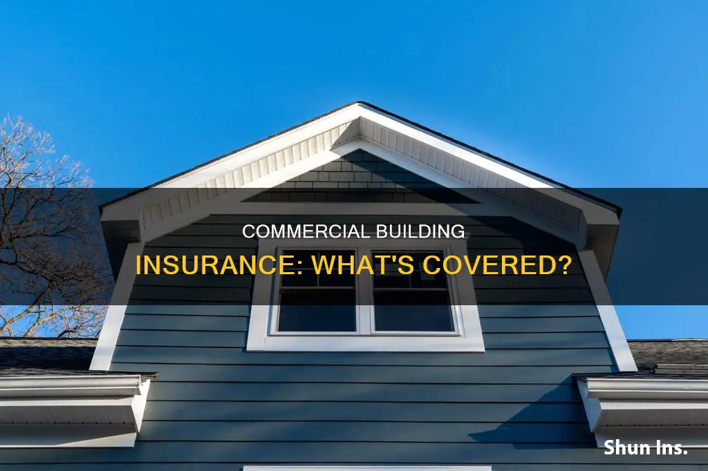 what is included in commercial building insurance
