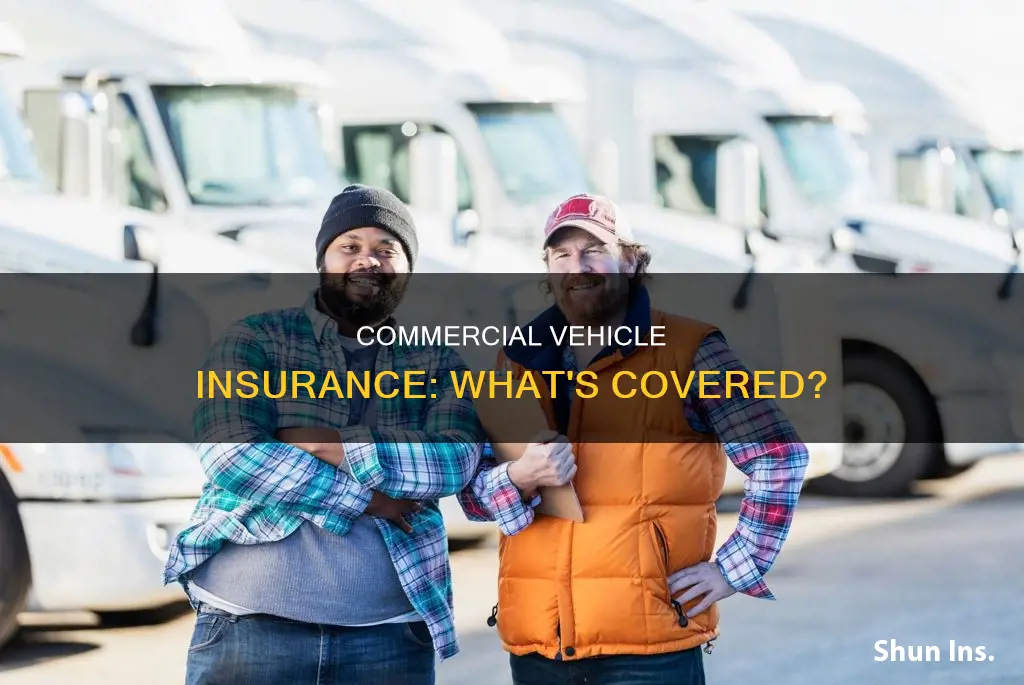 what is included in commercial vehicle insurance