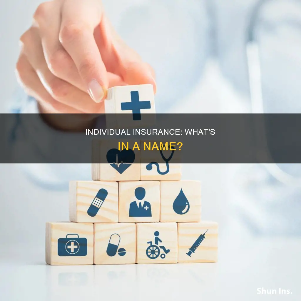 what is individual insurance called