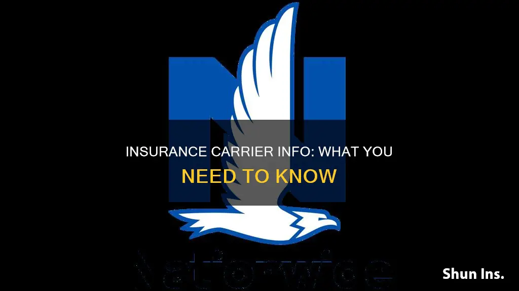 what is insurance carrier info