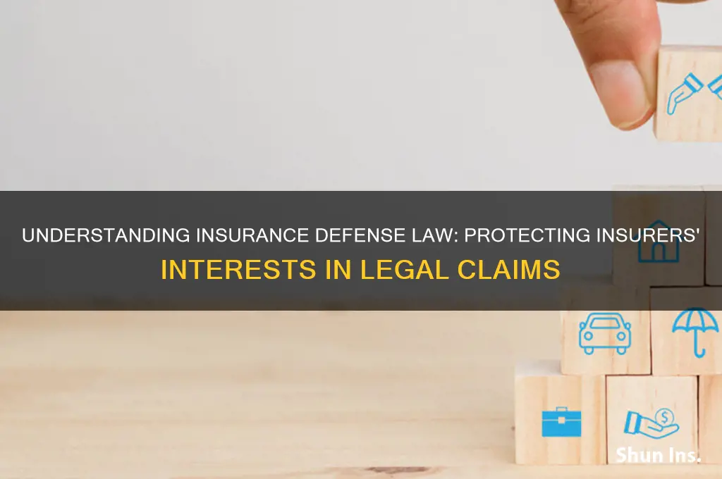what is insurance defense law