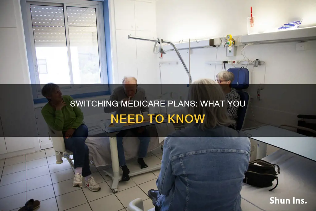 what is involved in changing medicare insurances
