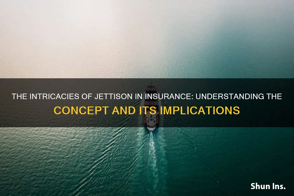 what is jettison in insurance terms