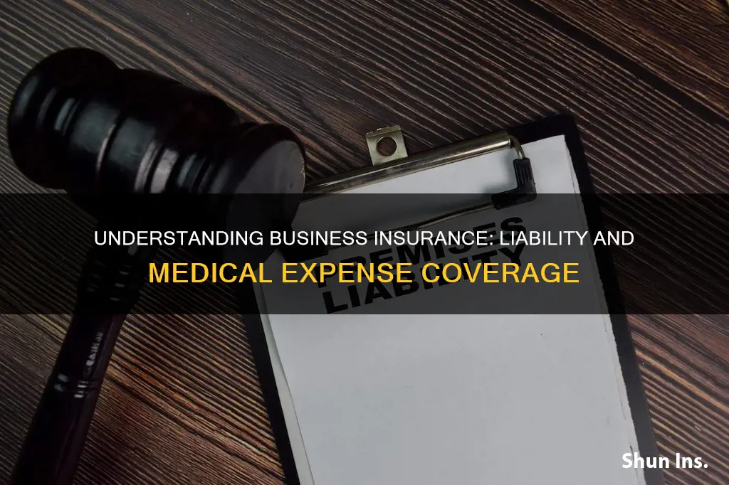 what is liability and medical expense on business insurance policies