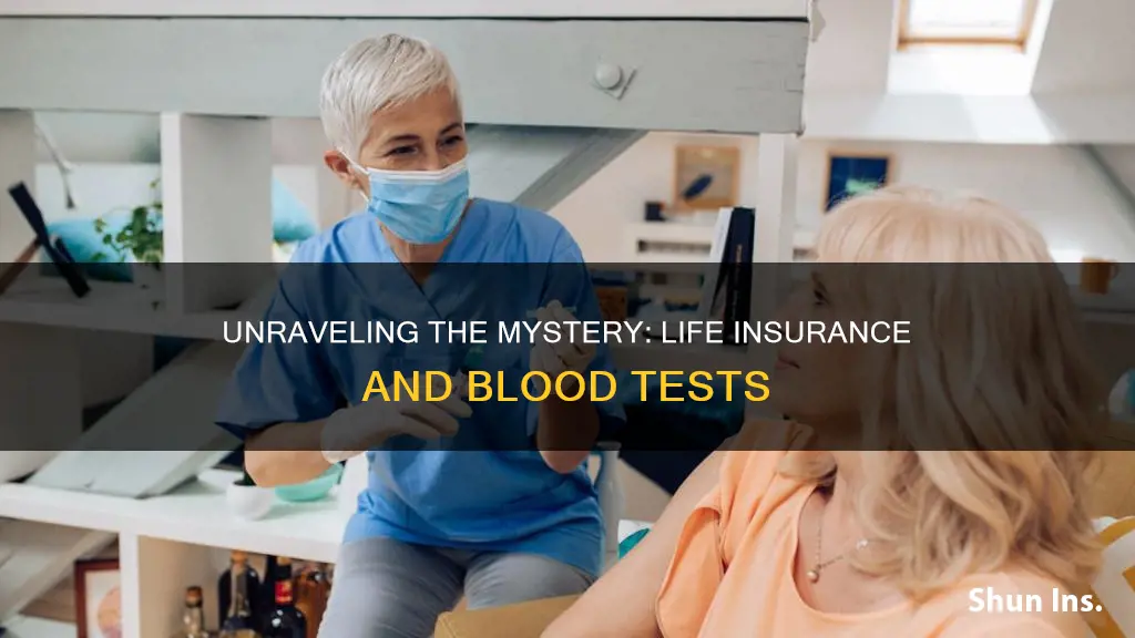 what is life insurance blood test for