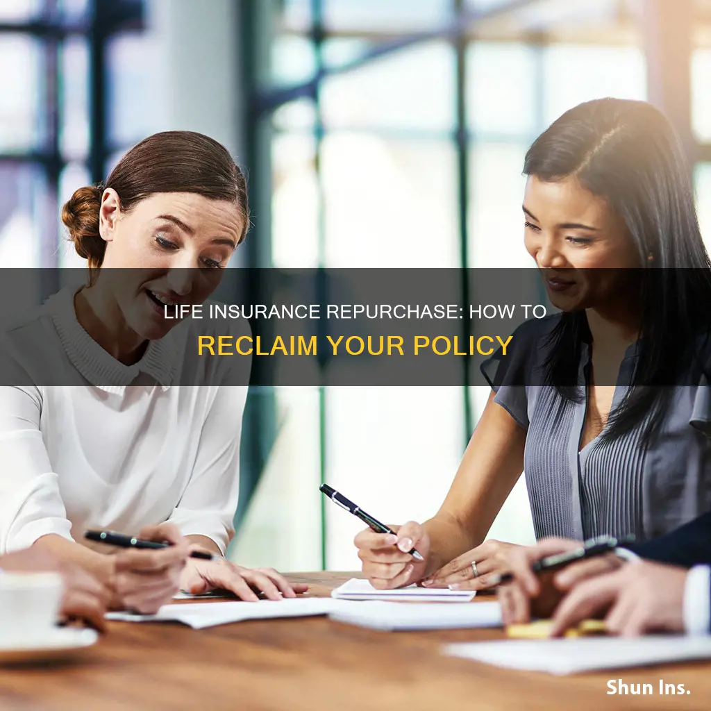 what is life insurance repurchase