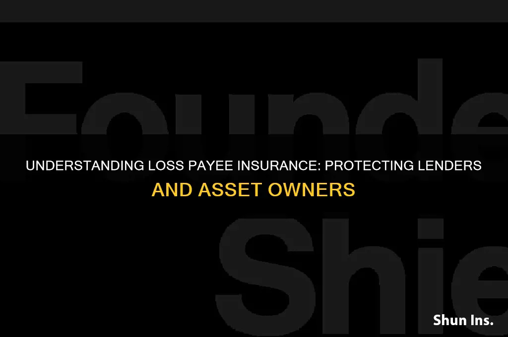 what is loss payee insurance