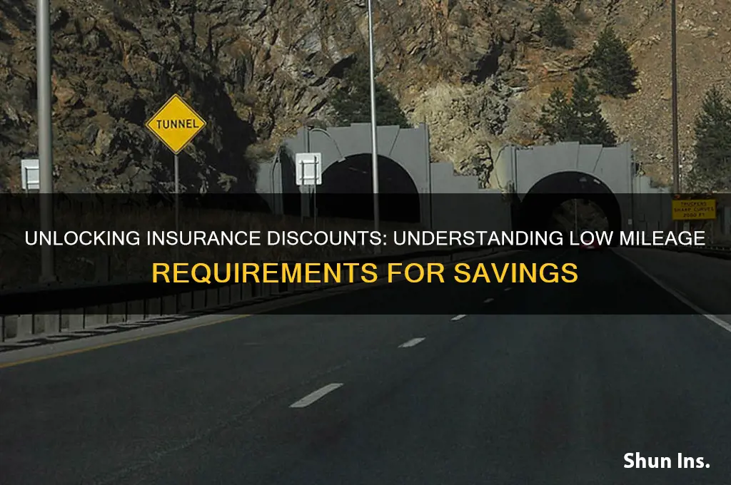 what is low mileage for insurance discount