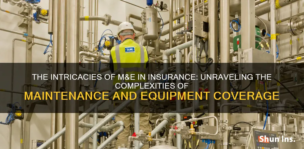 what is m&e in insurance terms