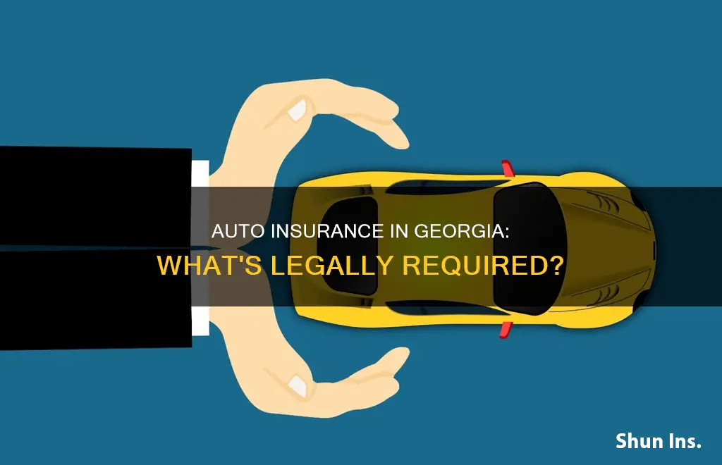 what is madatory auto insurance georgia