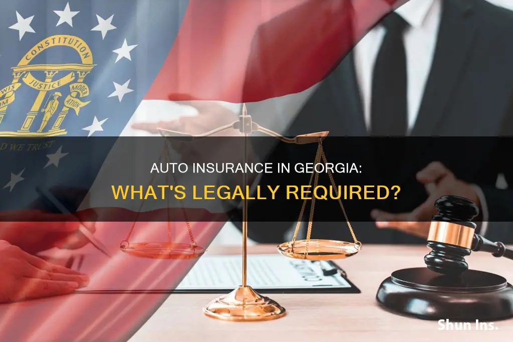 what is mandatory auto insurance georgia