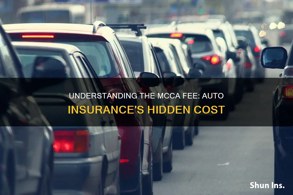 what is mcca fee on auto insurance