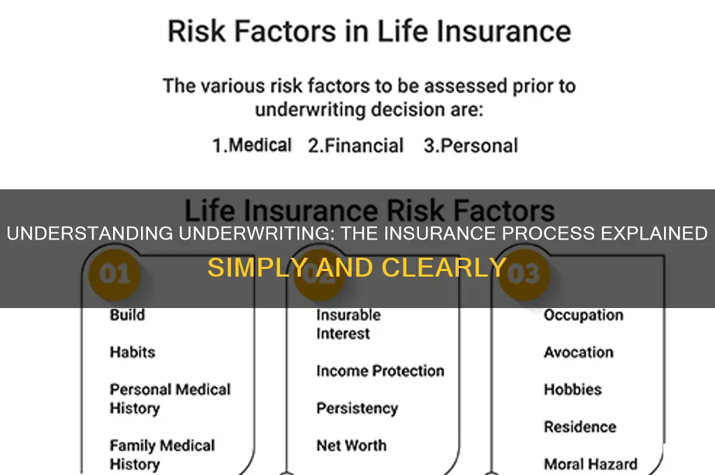 what is meant by underwriting in insurance