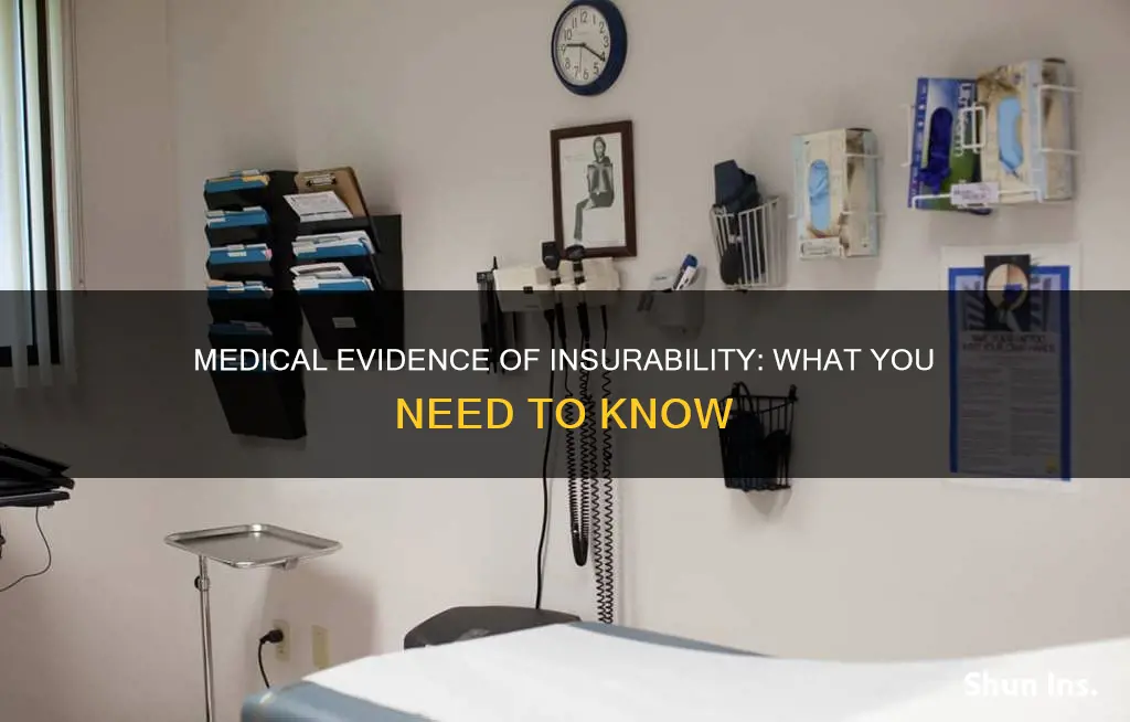 what is medical evidence of insurability