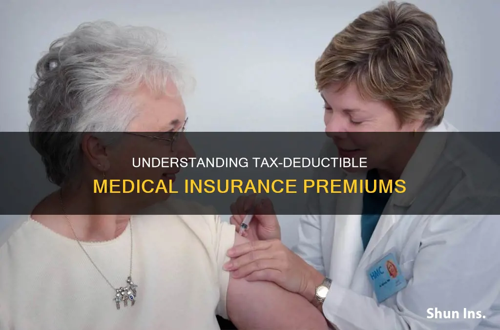 what is medical insurance premiums tax deductible mean