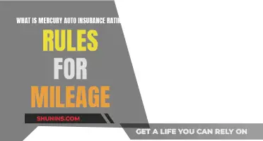 Mileage Rating Rules for Mercury Auto Insurance