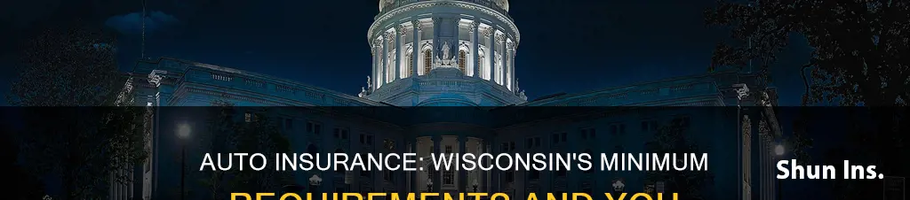 what is minimum auto insurance requirment in wi