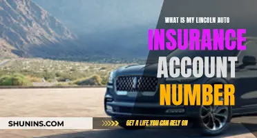 Lincoln Auto Insurance: Finding Your Account Number