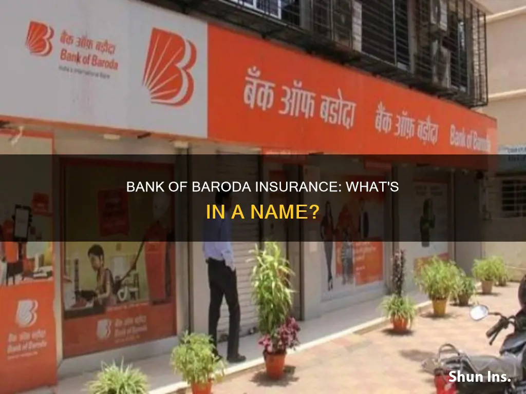 what is name of bank of baroda insurance product