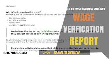 Understanding No-Fault Insurance: Wage Verification Report