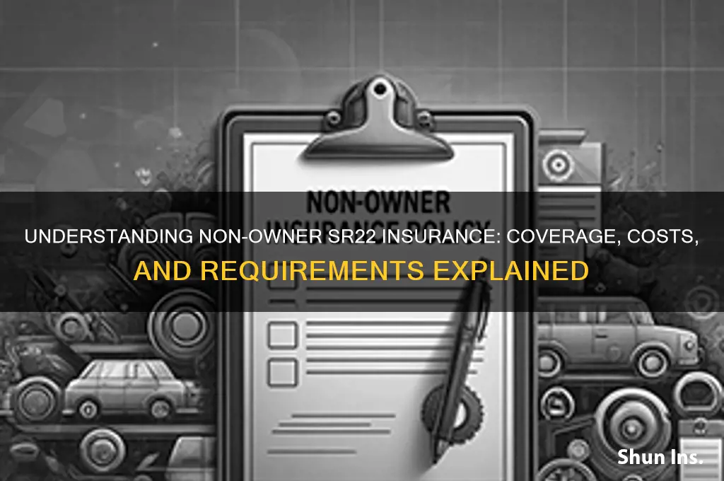 what is non owner sr22 insurance