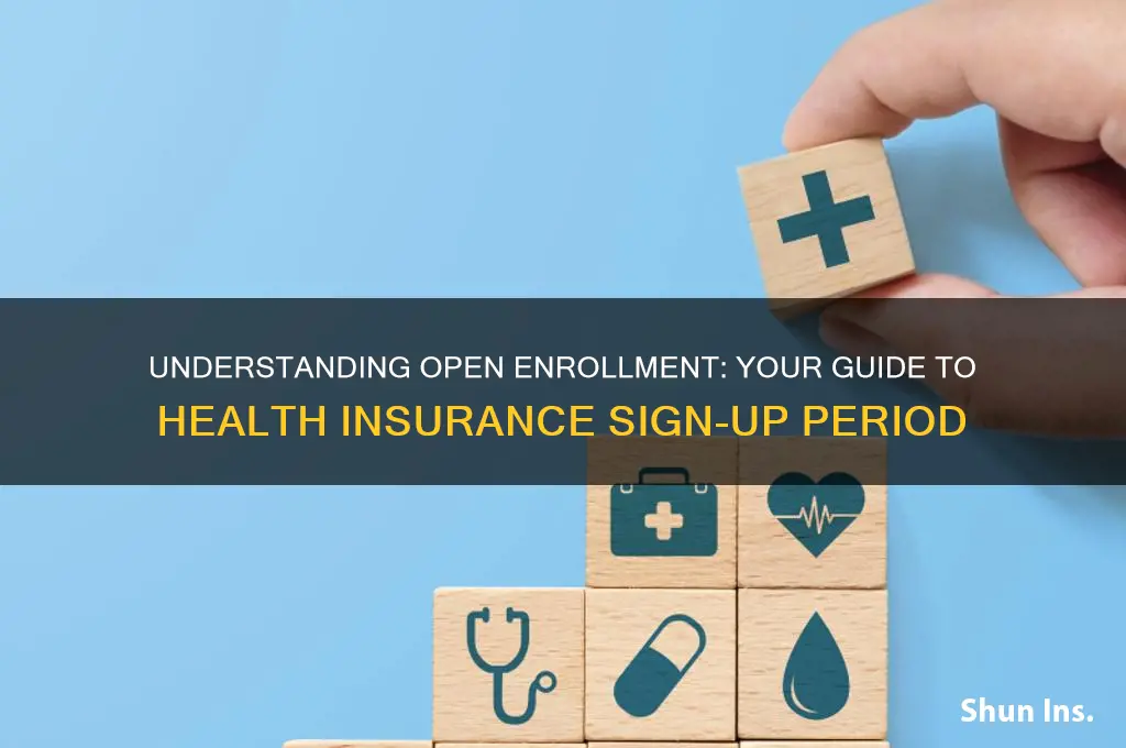 what is open enrollment period for health insurance