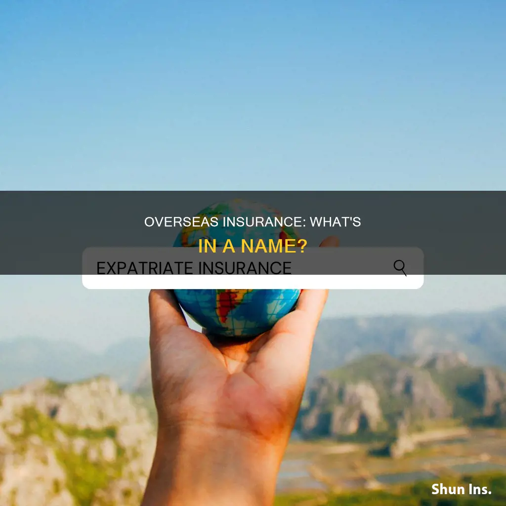 what is overseas insurance called