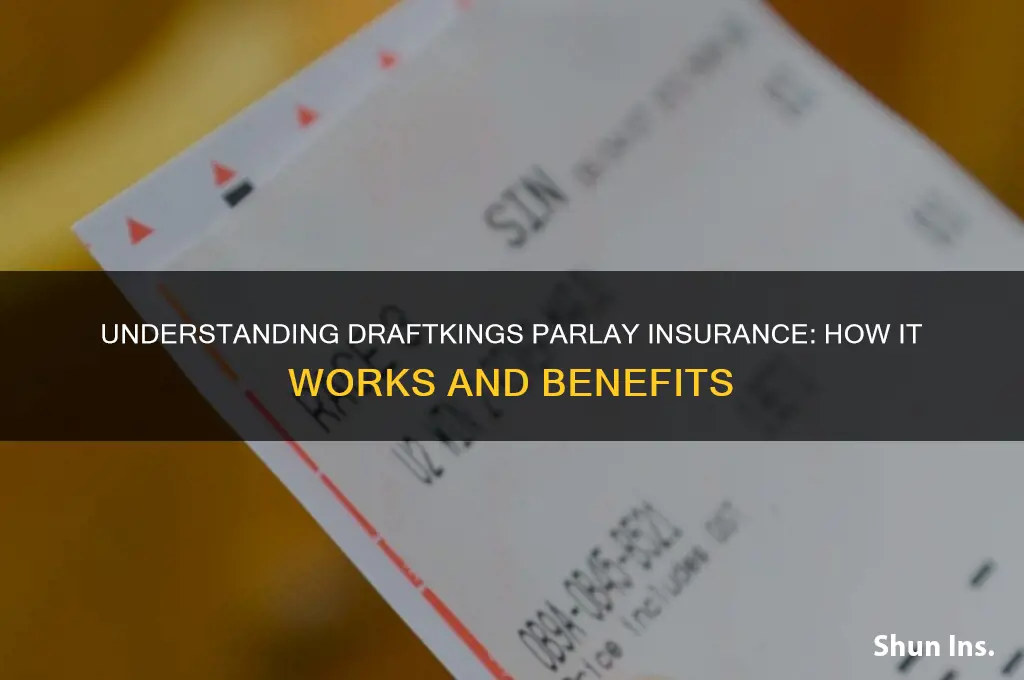 what is parlay insurance draftkings