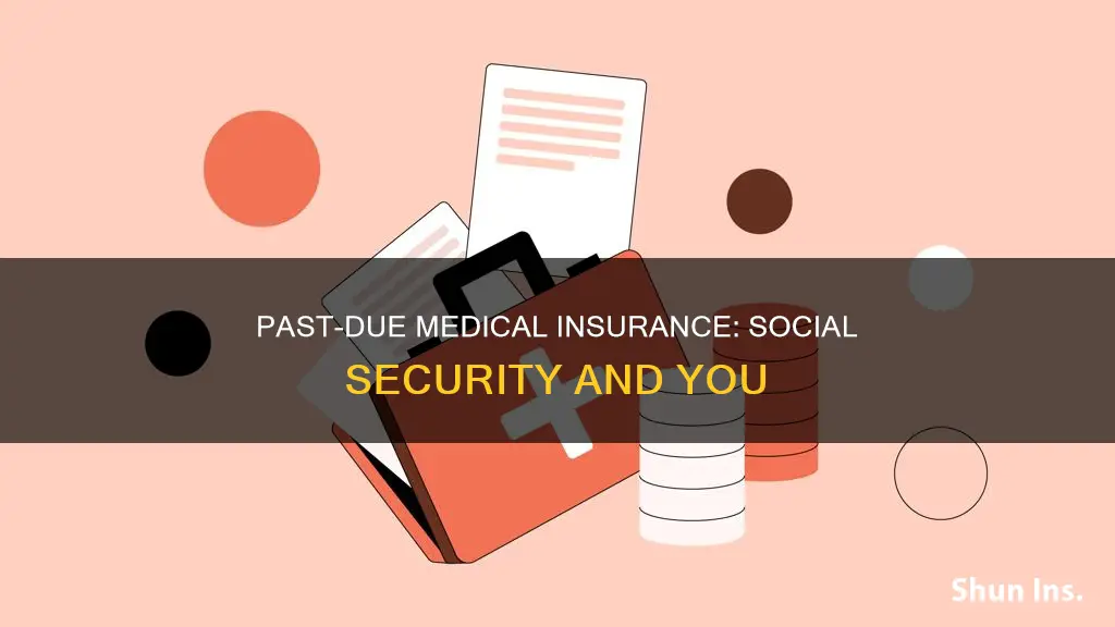 what is past due medical insurance premium with social security