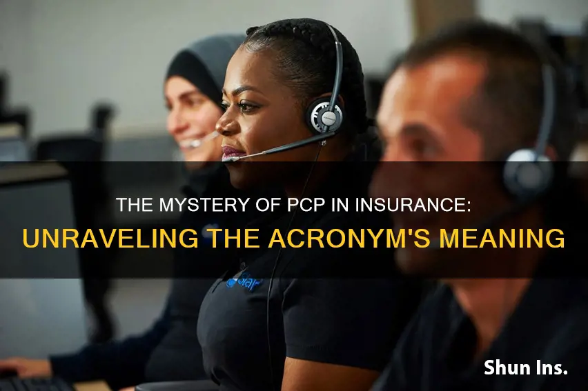 what is pcp in insurance terms