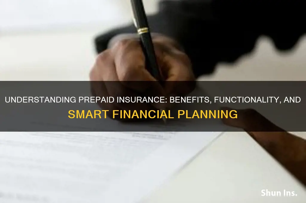 what is prepaid insurance