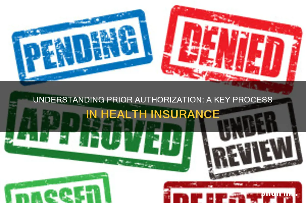 what is prior authorization in health insurance
