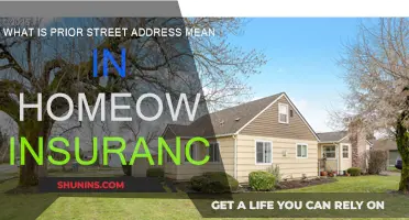 Prior Street Address: Home Insurance History Check