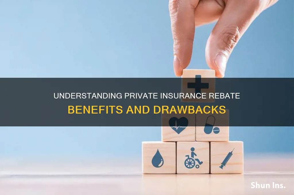 what is private insurance rebate