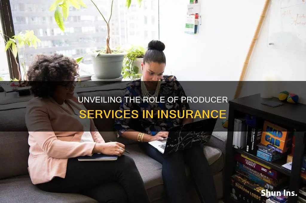 what is producer services in insurance