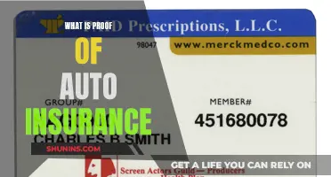 Auto Insurance: Proof and Process