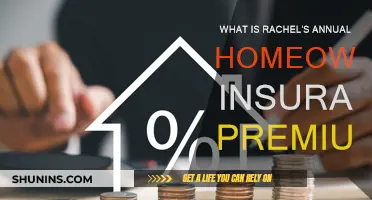 Rachel's Annual Home Insurance Premium: How Much Does She Pay?