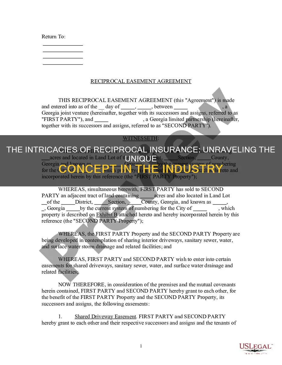 what is reciprocal in insurance terms